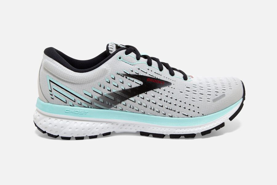 Brooks Ghost 13 Road Loopschoenen Dames - Wit/Zwart - 584296RHT